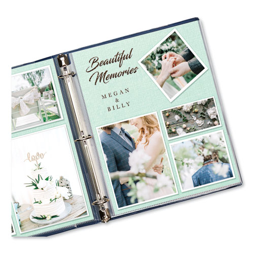 Economy Weight Sheet Protector, Light-Duty, Side: 3-Hole Punched, Top Load 8.5 x 11 Insert, Clear Front, 100/Box - Image 2