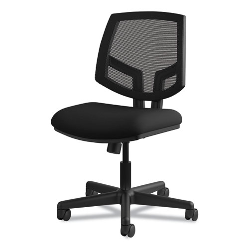 Volt Series Mesh Back Task Chair with Synchro-Tilt, Supports Up to 250 lb, 17.75" to 21.88" Seat Height, Black - Image 10