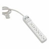 Surge Protector, 6 AC Outlets, 8 ft Cord, 900 J, White - Image 3