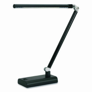 LED Desk Lamp, 7w x 3.5d x 14.5h, Black