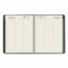 Recycled Weekly Vertical-Column Format Appointment Book, 8.75 x 7, Black Cover, 12-Month (Jan to Dec): 2026 - Image 2