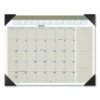 Executive Monthly Desk Pad Calendar, 22 x 17, White Sheets, Black Corners, 12-Month (Jan to Dec): 2026