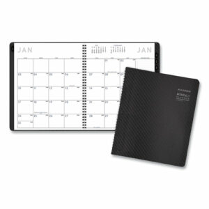 Contemporary Monthly Planner, Premium Paper, 11 x 9, Graphite Cover, 12-Month (Jan to Dec): 2026