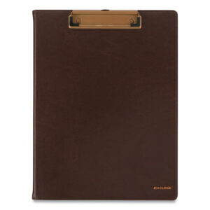Signature Collection Monthly Clipfolio, 11 x 8, Distressed Brown Cover, 13-Month: Jan 2026 to Jan 2027