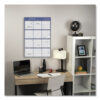 Vertical/Horizontal Erasable Quarterly/Monthly Wall Planner, 24 x 36, White/Blue Sheets, 12-Month (Jan to Dec): 2026 - Image 5