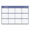 Vertical/Horizontal Erasable Quarterly/Monthly Wall Planner, 24 x 36, White/Blue Sheets, 12-Month (Jan to Dec): 2026 - Image 2