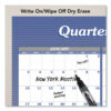 Vertical/Horizontal Erasable Quarterly/Monthly Wall Planner, 24 x 36, White/Blue Sheets, 12-Month (Jan to Dec): 2026 - Image 4