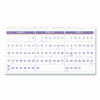 Deluxe Three-Month Reference Wall Calendar, Horizontal Orientation, 24 x 12, White Sheets, 15-Month: Dec 2025 to Feb 2027