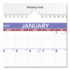 Monthly Wall Calendar with Ruled Daily Blocks, 8 x 11, White Sheets, 12-Month (Jan to Dec): 2026 - Image 3