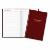 Standard Diary Daily Diary, 2026 Edition, Wide/Legal Rule, Red Cover, (200) 12 x 7.75 Sheets - Image 3