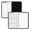 DayMinder Daily Appointment Book, 8 x 5, Black Cover, 12-Month (Jan to Dec): 2026 - Image 4