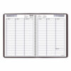 DayMinder Weekly Appointment Book, Vertical-Column Format, 11 x 8, Burgundy Cover, 12-Month (Jan to Dec): 2026 - Image 2