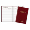 Standard Diary Daily Reminder Book, 2026 Edition, Medium/College Rule, Red Cover, (201) 7.5 x 5 Sheets - Image 3