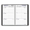 DayMinder Block Format Weekly Appointment Book, Tabbed Telephone/Add Section, 8.5 x 5.5, Black, 12-Month (Jan to Dec): 2026 - Image 2