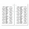 Desk Calendar Recycled Refill, 3.5 x 6, White Sheets, 12-Month (Jan to Dec): 2026 - Image 2