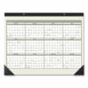 Recycled Monthly Desk Pad, 22 x 17, Sand/Green Sheets, Black Binding, Black Corners, 12-Month (Jan to Dec): 2026 - Image 2