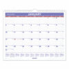 Monthly Wall Calendar, 15 x 12, White/Red/Blue Sheets, 12-Month (Jan to Dec): 2026