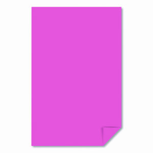 Color Paper, 24 lb Bond Weight, 11 x 17, Pulsar Pink, 500/Ream