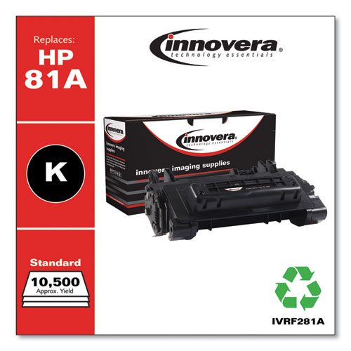 Remanufactured Black Toner, Replacement for 81A (CF281A), 10,500 Page-Yield - Image 2