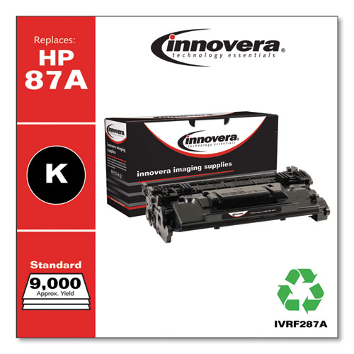 Remanufactured Black Toner, Replacement for 87A (CF287A), 9,000 Page-Yield - Image 2