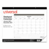 Desk Pad Calendar, 22 x 17, White Sheets, Black Binding, Clear Corners, 12-Month (Jan to Dec): 2026 - Image 2