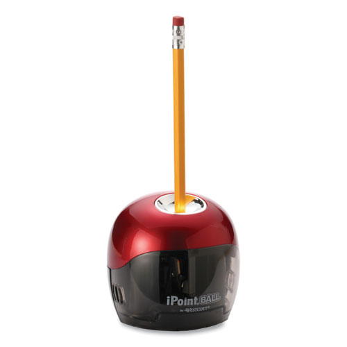 iPoint Ball Battery Sharpener, Battery-Powered, 3 x 3.25, Red/Black - Image 3