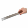 Stainless Steel Office Ruler With Non Slip Cork Base, Standard/Metric, 18" Long - Image 4