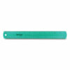 12" Jewel Colored Ruler, Standard/Metric, Plastic - Image 5