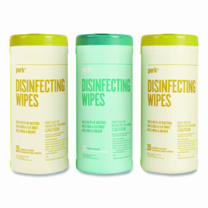 Disinfecting Wipes, 7 x 8, Fresh/Lemon, White, 35 Wipes/Canister, 3 Canisters/Pack