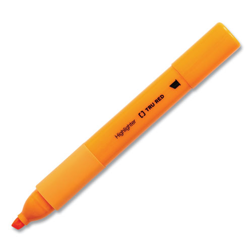 Pen Style Chisel Tip Highlighter, Assorted Ink Colors, Chisel Tip, Assorted Barrel Colors, 12/Pack - Image 5