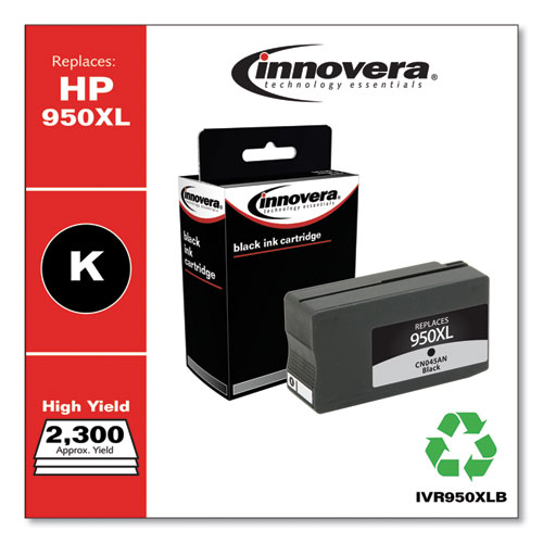 Remanufactured Black High-Yield Ink, Replacement for 950XL (CN045AN), 2,300 Page-Yield - Image 2