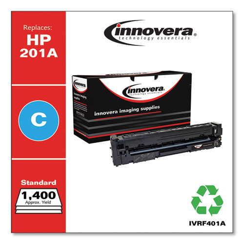 Remanufactured Cyan Toner, Replacement for 201A (CF401A), 1,400 Page-Yield - Image 2