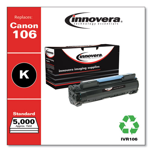 Remanufactured Black Toner, Replacement for 106 (0264B001), 5,000 Page-Yield - Image 2