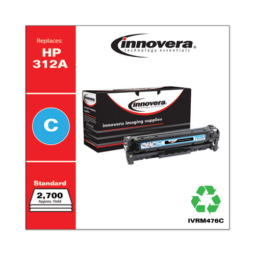Remanufactured Cyan Toner, Replacement for 312A (CF381A), 2,700 Page-Yield - Image 2