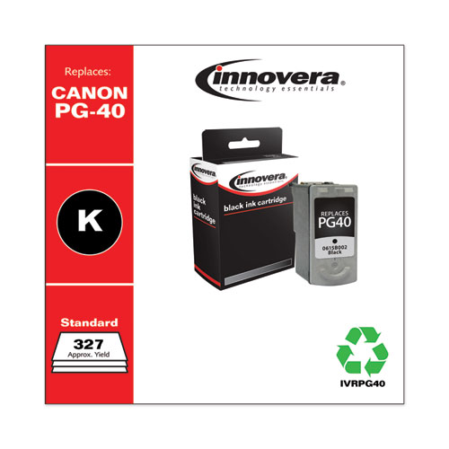 Remanufactured Black Ink, Replacement for PG-40 (0615B002), 327 Page-Yield - Image 2