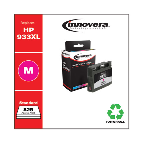Remanufactured Magenta High-Yield Ink, Replacement for 933XL (CN055A), 825 Page-Yield - Image 2