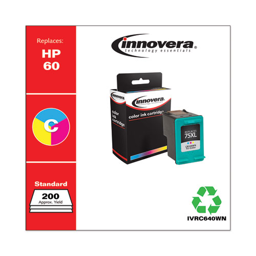 Remanufactured Black Ink, Replacement for 60 (CC640WN), 200 Page-Yield - Image 2