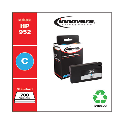 Remanufactured Cyan Ink, Replacement for 952 (L0S49AN), 700 Page-Yield - Image 2