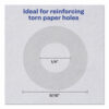 Dispenser Pack Hole Reinforcements, 0.25" Dia, Clear, 200/Pack, (5721) - Image 4