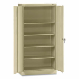 72" High Standard Cabinet (Assembled), 30w x 15d x 72h, Putty