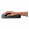 Mouse Pad with Wrist Support with Microban Protection, 6.75 x 10.12, Graphite - Image 3