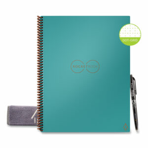 Core Smart Notebook, Dotted Rule (4 sq/in), Neptune Teal Cover, (16) 11 x 8.5 Sheets