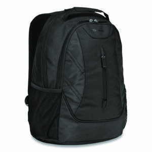 Ascend Backpack, Fits Devices Up to 16", Polyester, 12.5 x 7 x 18.6, Black