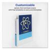 Durable View Binder with DuraHinge and Slant Rings, 3 Rings, 1" Capacity, 11 x 8.5, White - Image 3