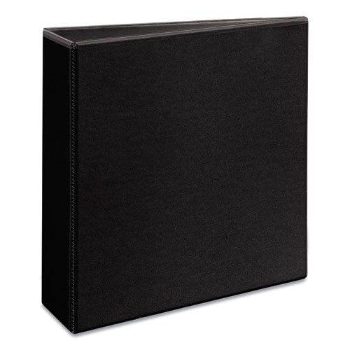Durable View Binder with DuraHinge and Slant Rings, 3 Rings, 3" Capacity, 11 x 8.5, Black - Image 8