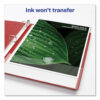 Durable Non-View Binder with DuraHinge and Slant Rings, 3 Rings, 1.5" Capacity, 11 x 8.5, Red - Image 5