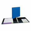Durable Non-View Binder with DuraHinge and Slant Rings, 3 Rings, 1.5" Capacity, 11 x 8.5, Blue - Image 7