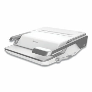 Lyra 3-in-1 Binding Center, 300 Sheets, 16.63 x 15.62 x 6.03, White/Gray