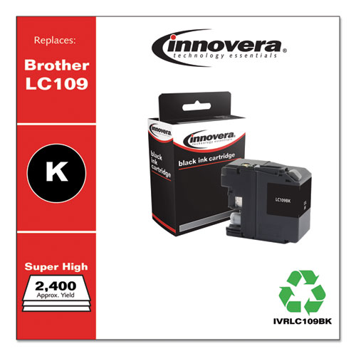 Remanufactured Black Super High-Yield, Replacement for LC109BK, 2,400 Page-Yield - Image 2