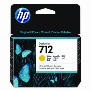 HP 712, (3ED69A) Yellow Original Ink Cartridge